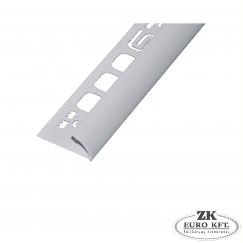 PVC pozitív élvédő profil 9/10 mm/2,50m, fehér