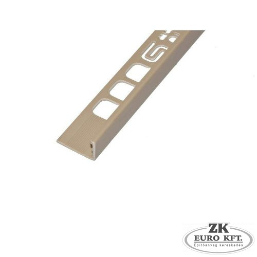 PVC L élvédő profil 8,3 mm/2,50m Világos beige