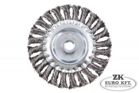 Körkefe sodrott acél 125 mm. s0,5 M14 flexre FESTA 