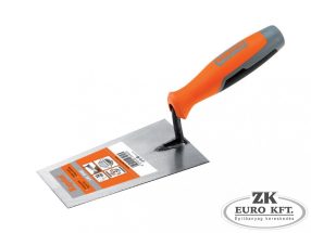 Kapriol szögletes kőműves kanál 14cm Progrip nyéllel