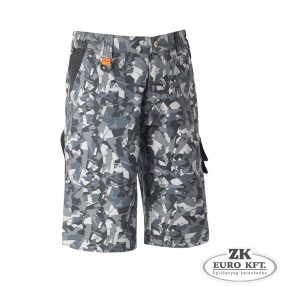   Kapriol Teneré Pro munkavédelmi rövidnadrág terep szín szürke L