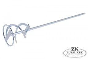 Keverőszár, horganyzott, 90 mm, körrel