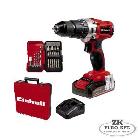   Einhell TE-CD 18/2 Li-i+22(1x2,5Ah) akkus ütvefúró-csavarozó szett