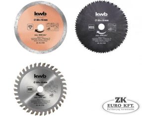   Einhell Mini körfűrészlap szett, 89mm, 1 gyémántkorong, 1 HSS, 1 HM fűrészlap