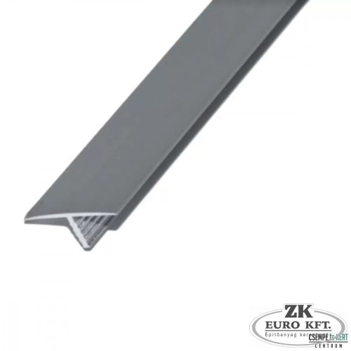 Aluminium T 13 mm/2,50m Eloxált Ezüst