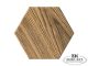 B. Burano Wood Hex 11x12,5cm - 0,38 m2/csomag - 41,04 m2/#
