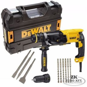   900W-os SDS-Plus Fúró-Vésőkalapács 3J, Fúró- és Vésőszár készlettel 