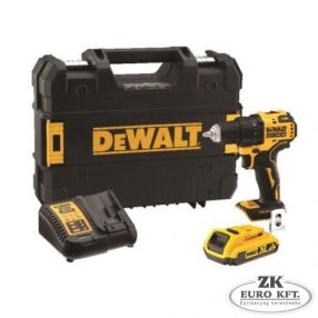   18 V XR Kefementes Fúró-Csavarozó 2 Ah Akkumulátorral és Töltővel TSTAK Kofferben