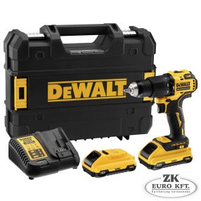   DeWalt 18V Kefe-nélküli Ütvefúró-csavarozó 2x3.0Ah akkuval