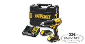 18V XR BL akkus ütvefúrós- csavarozó TSTAK kofferban