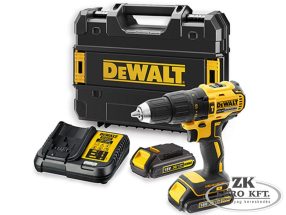   18V XR KEFE NÉLKÜLI KOMPAKT ÜTVEFÚRÓ-CSAVAROZÓ KÉSZLETBEN