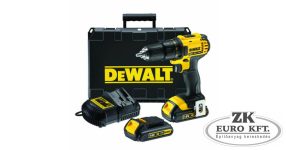   Akkus, 18V Compact , fúrócsavarozó, 2db 1,5 Ah Li-Ion akku, koffer, 13mm         