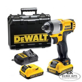   Akkus, 10,8V, XR ütvecsavarozó, 2db 2,0 Ah Li-Ion akku, koffer