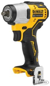   12 V Kefementes 3/8"-os Ütvecsavarozó Töltő és Akkumulátor nélkül Papírdobozban