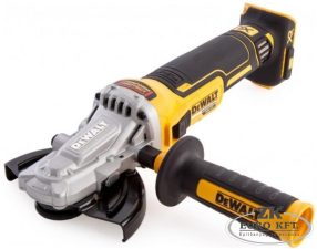 18 V-os XR kefe nélküli lapos sarokcsiszoló