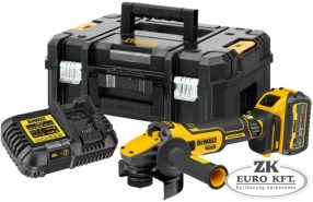   18 V Flexvolt Advantage Kefementes Sarokcsiszoló 6 Ah Akkumulátorral és töltővel TSTAK Kofferben
