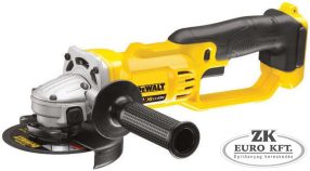   Akkus, 18V-os XR sarokcsiszoló, 125mm, akku és töltő nélkül