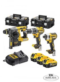   18V XR combo Kit (DCH273,DCD796,DCF887,3 x DCB184,TSTAK II  X2,DCB115)