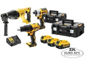   18V XR combo KIT (DCD777,DCF787,DCH133,3 x DCB182,TSTAK II x 2,DCB115)