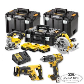  18V XR combo KIT (DCD791,DCS570,DCS331,DCS367,3 x DCB184,DCB115,2 X TSTAK VI,TSTAK II)