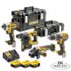 18V XR combo KIT (DCG405,DCH273,DCD796,DCF887,3 x DCB184,DCB115,DS150,DS300)