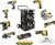 18V XR combo KIT (DCL050,DCS355,DCS367,DCS570,DCH273,DCD996,DCF887,DCG405,4 x DCB184,DCB115,TOUGH SYSTEM 400, 300, 150)