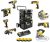18V XR combo KIT (DCL050,DCS331,DCS367,DCS570,DCH273,DCF880,DCG405,DCD996,4 x DCB184,DCB115,TOUGH SYSTEM 400, 300, 150)