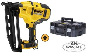   18V XR Li-Ion kefe nélküli 16Ga Second szögező  akku és töltő nélkül TSTAK tárolóban