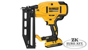   18V XR akkumlátoros szegező akkumlátor és töltő nélkül