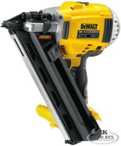   18V-os XR kefe nélküli 2 sebességes keretszögező, akkumulátor és töltő nélkül