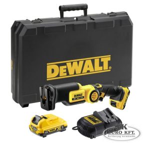   Akkus, 10,8 V-os XR Li-Ion kardfűrész,2db 2,0 Ah Li-Ion akkumulátor,koffer