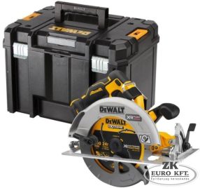   18 V Flexvolt Advantage Kefementes Kézi Körfűrész Akkumulátor és Töltő nélkül TSTAK Kofferben