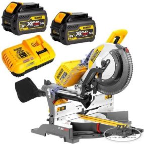   2 X 54V XR FLEXVOLT 305MM GÉRFŰRÉSZ KÉSZLETBEN PLUSZ TÁPEGYSÉGGEL