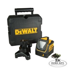   Lézer, 2 pontos keresztszálas vonallézer, 30m tartómány,IP54, önbeálló