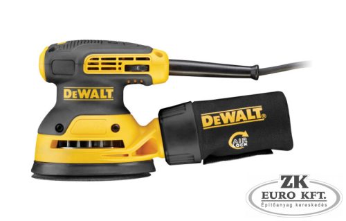 DEWALT 125 mm EXCENTERES CSISZOLÓ PAPÍRDOBOZBAN