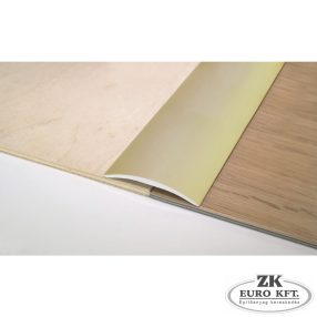   Borck alumínium burkolatváltó profil 41/0,93 m öntapadós eloxált arany