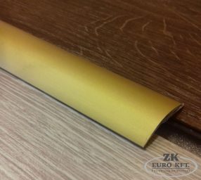   Borck alumínium burkolatváltó profil 41/2,7 m öntapadós eloxált arany