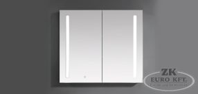   Wellis Tenerife tükrös fürdőszoba szekrény, LED világítással 120x12x70