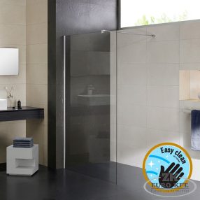   Wellis Astro 120 Corner walk-in zuhanyfal, Easy Cleannel, üvegtörés garanciával 120190