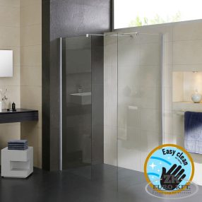   Wellis Astro 140 Kombi walk-in zuhanyfal kombi, Easy Cleannel, üvegtörés garanciával 140x90x190