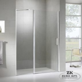   Wellis Pure 90 nyílóajtós zuhanyfal  - Easy Cleannel, üvegtörés garanciával 90x190
