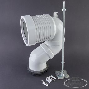   Wellis WC ”S” bekötő álló- és monoblokkos WC-hez V2 