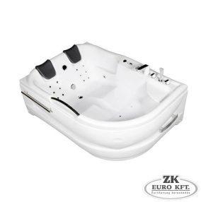   Wellis Dublo E-Drive™, hidromasszázs kád csaptelep nélkül 180x130x70