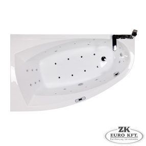   Wellis Matana E-Max™ 160, csaptelep nélkül balos 160x100x60