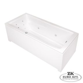   Wellis Huron Hydro™ 180, csaptelep nélkül, balos 180x80x70