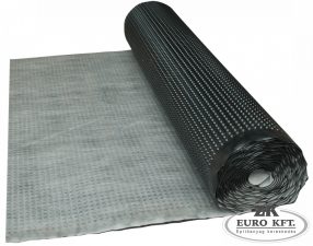   Geotextíliával kasírozott drénlemez 8 mm - 600 g/m2 - 2x15 m