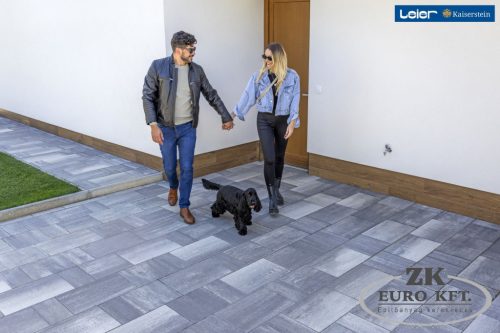 Leier Kaiserstein TAVERNA GIGANT térkő feketemárvány