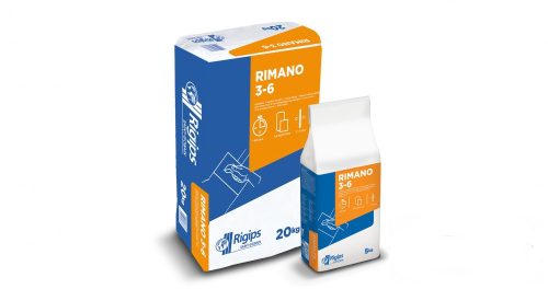 Gipsz Rigips Rimano 3-6mm 20kg