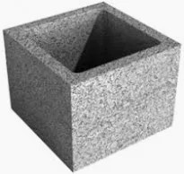Zsalukő oszlop Leier 20x20
